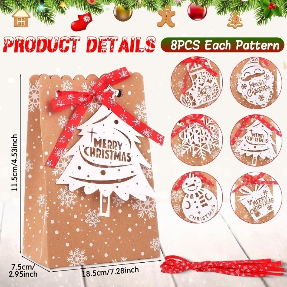 6/12Pcs Christmas Snowflake Pa - đánh giá và giá Packaging
