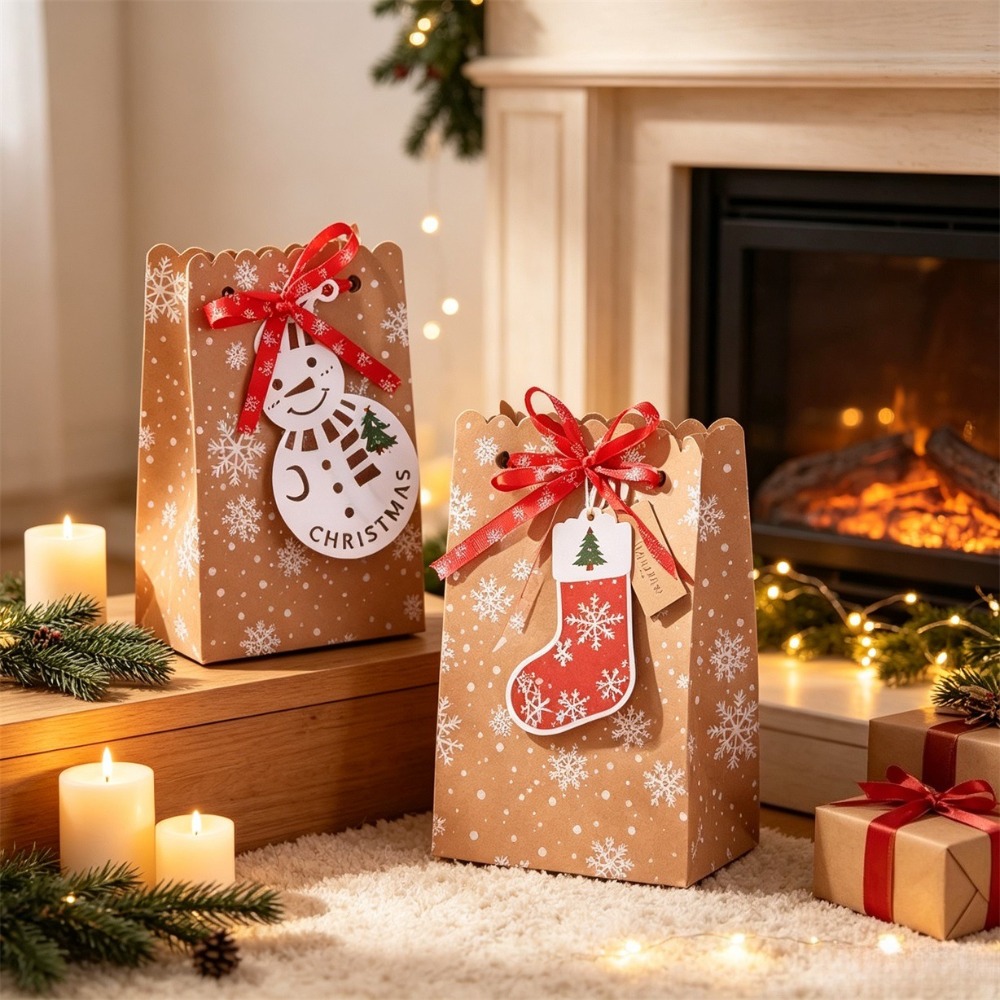 6/12Pcs Christmas Snowflake Pa - đánh giá và giá Packaging