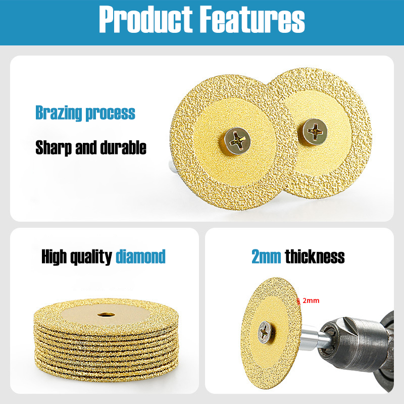 40mm Braze Diamond Saw Blade M - đánh giá và giá Industrial Tools