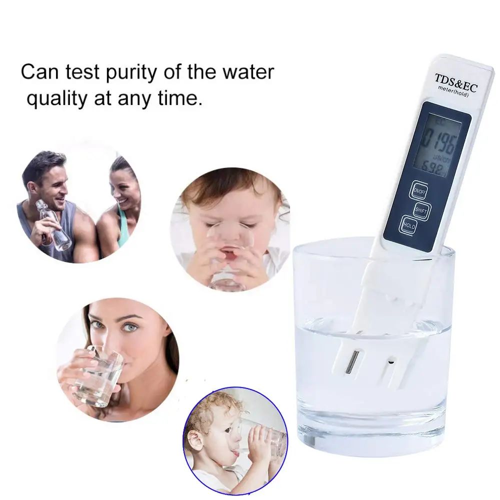 Digital TDS EC Water Tester Me - đánh giá và giá Ph Meter Digital Water Tester